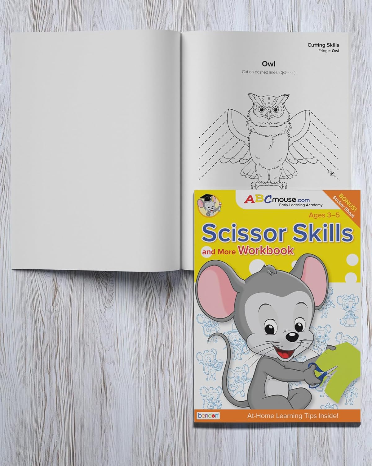 ABCmouse School Readiness Bundle: Essential Kindergarten Skills Fundamentals - 4 Interactive Workbooks, Imagineink Alphabet with Markers, Math Counting, Shapes, Level 1+, Pre-K to Kindegarten,Ages 3-5