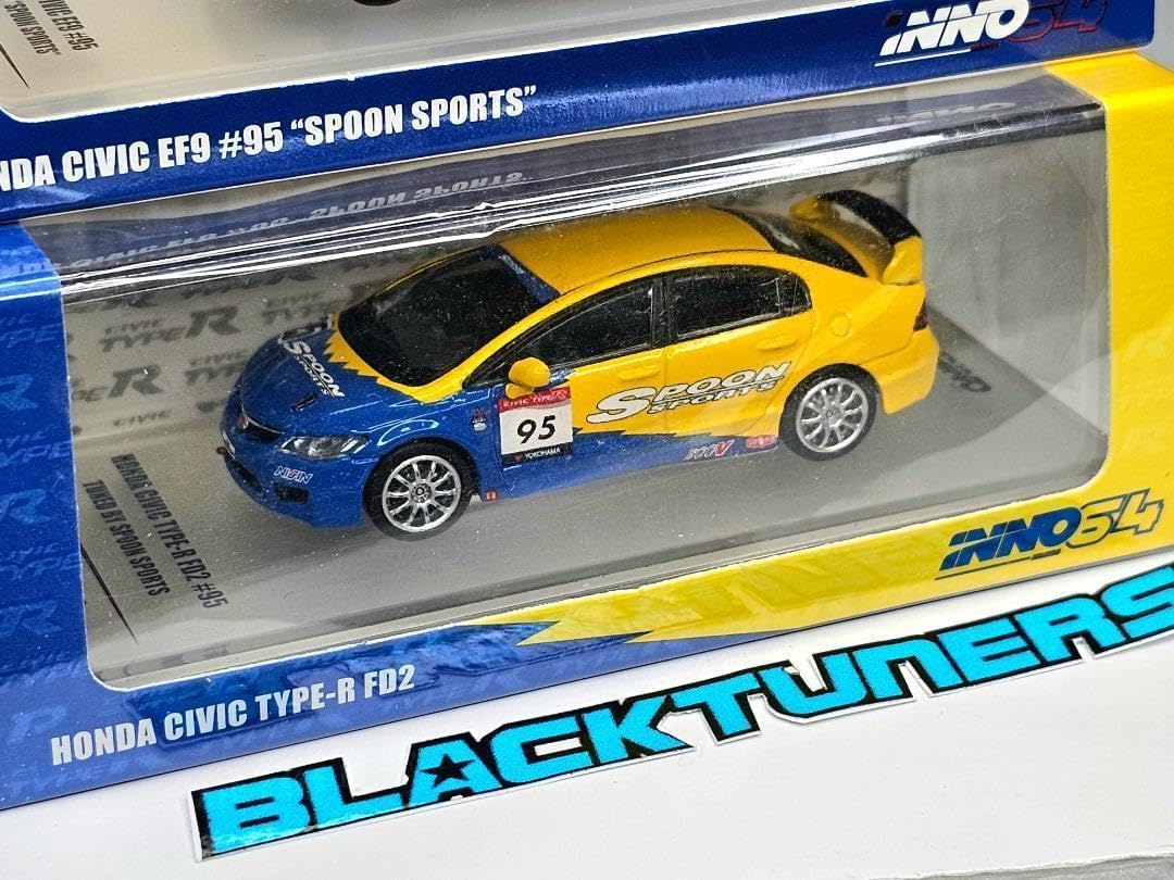 イノモデル 1/64 ホンダ シビック Spoon 2セット イノモデル 1/64 ホンダ シビック Spoon 2セット