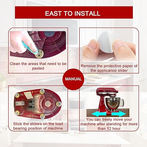 Miniatura 9 de adwrparts Kit de tazón mezclador de acero inoxidable de 5 cuartos de galón compatible con KitchenAid Artisan y Classic Series 4.5-5QT mezcladores de