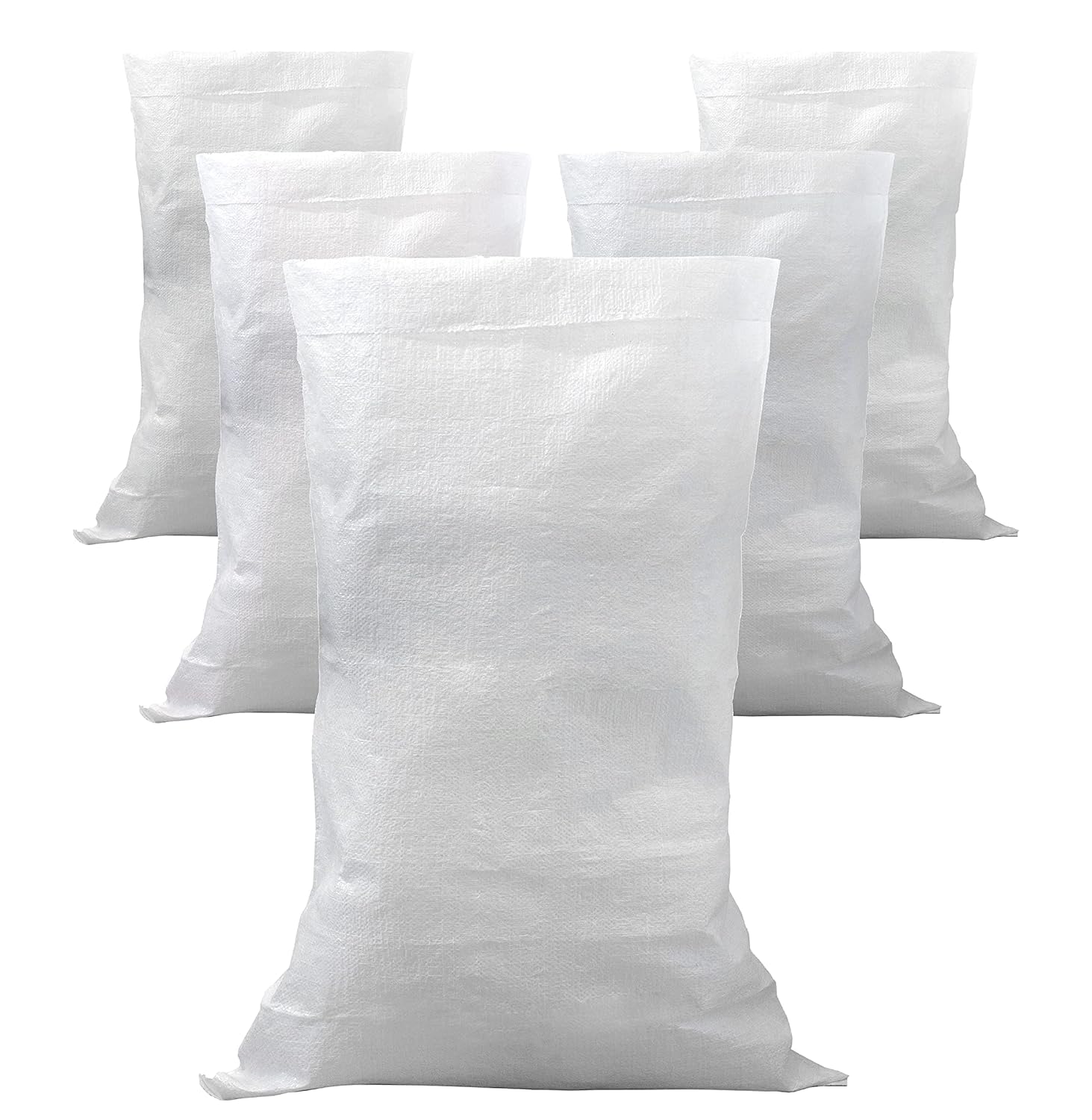 Bolsas para escombros, Sacos de escombros tejidos, ultra resistentes, 56 x 96 cm cada unidad, vendidas por 100 unidades