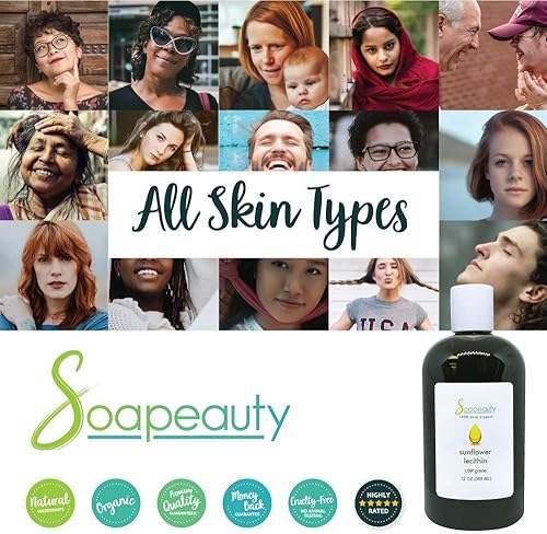 Miniatura 4 de Aceite líquido de lecitina de girasol  Aceite orgánico prensado en frío sin refinar  Aceite de lecitina de girasol natural 100% puro de grado USP