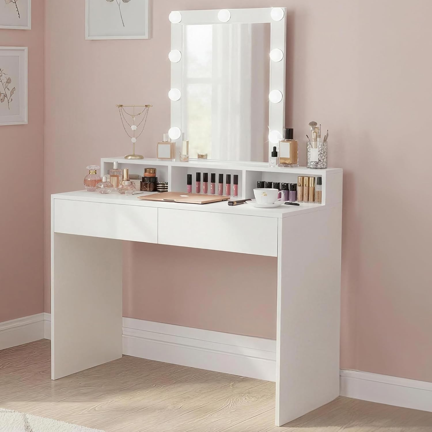 Tocador con Luces LED Ajustables