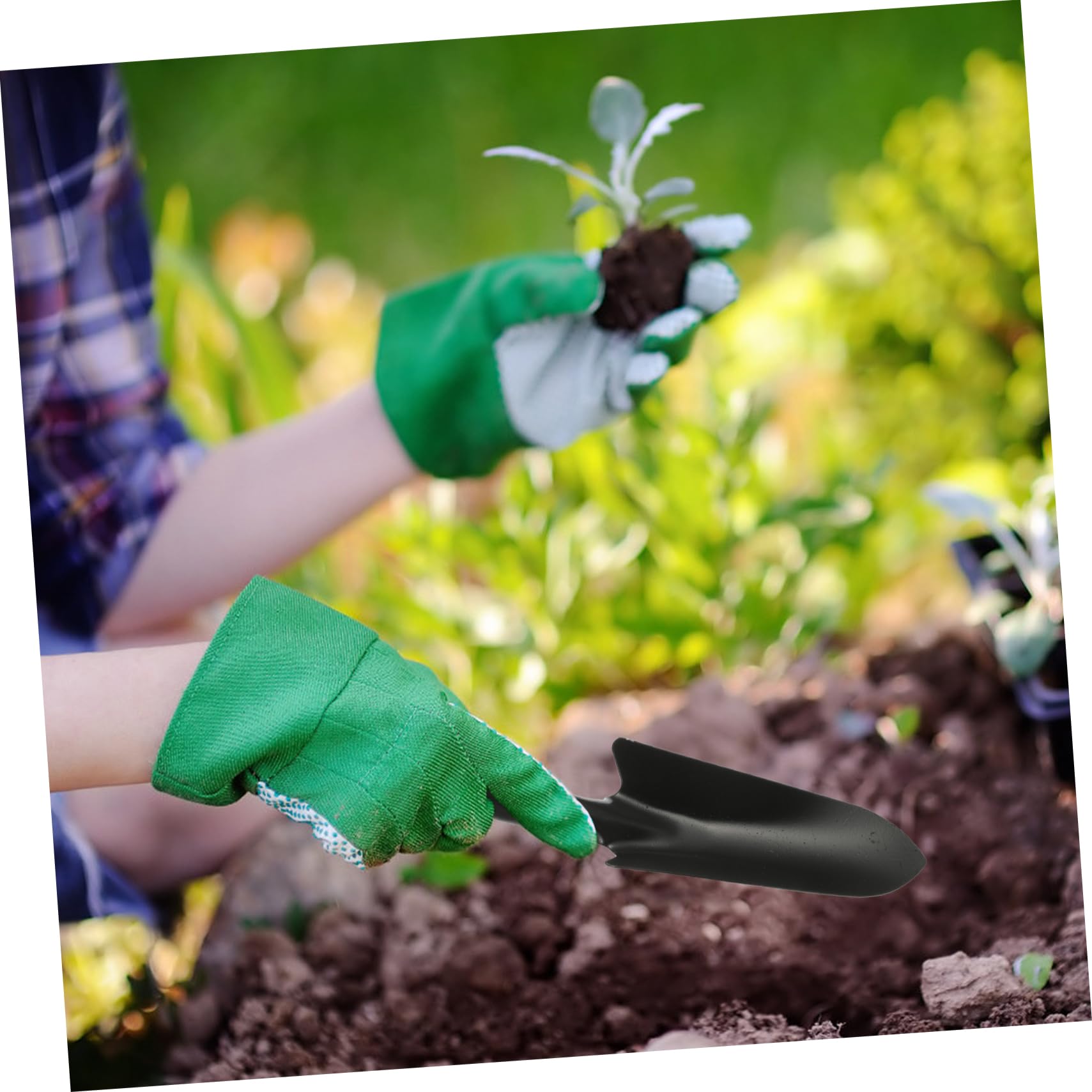 TOYANDONA 5pièces Pelle De Jardinage à Manche Outil De Creusement Plantation pour Fleurs Kit Outils De Jardinage
