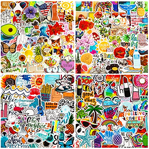 Pegatinas VSCO impermeables para decorar tu monopatín, botella de agua y carpetas 2