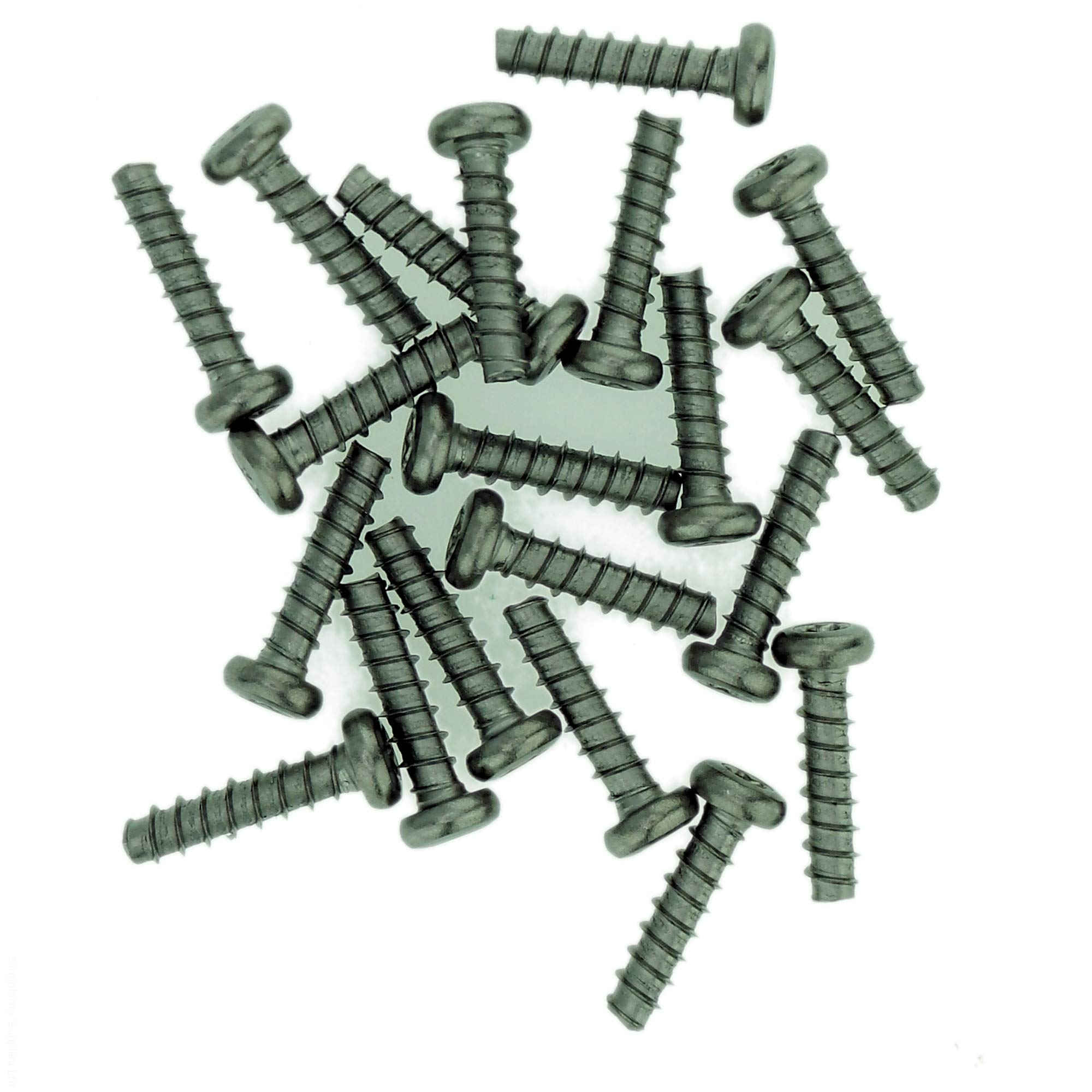 Singularity Supplies D3.5 (3.5Mm X 10Mm) Tx Pan Screws For Plastic (Trilobular) - Stainless Steel (A2) (Pack Of 20)