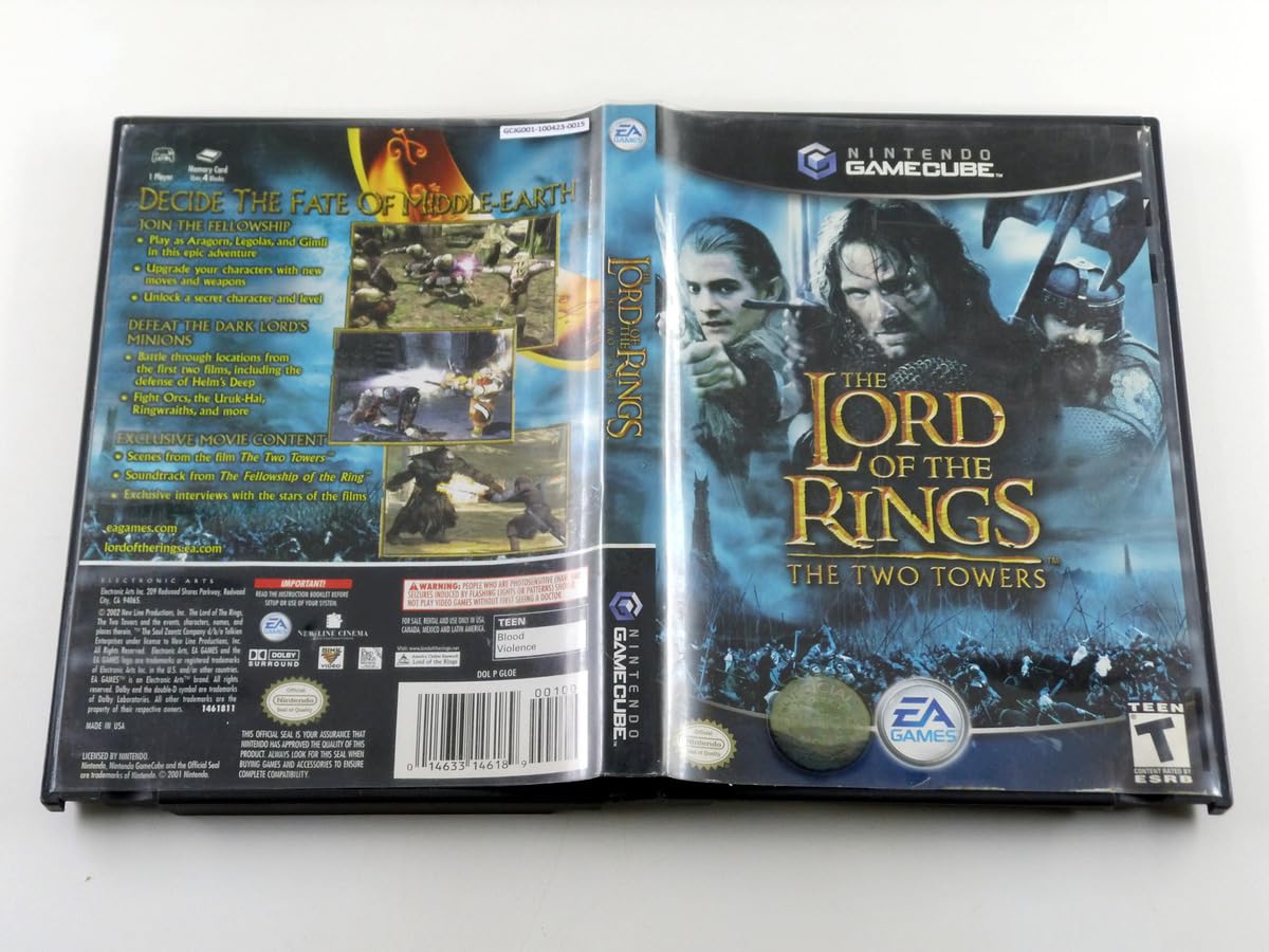 Amazon.com: Lord of the Rings The Two Towers - Gamecube : Video Games