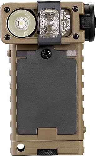 Miniatura 4 de Streamlight 14067 Sidewinder Linterna de rescate de 55 lúmenes con LED blanco, verde, azul e IR