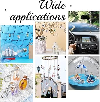 Amazon.co.jp: PH PandaHall 8個 色付きミニガラスボトル 小さなスペル