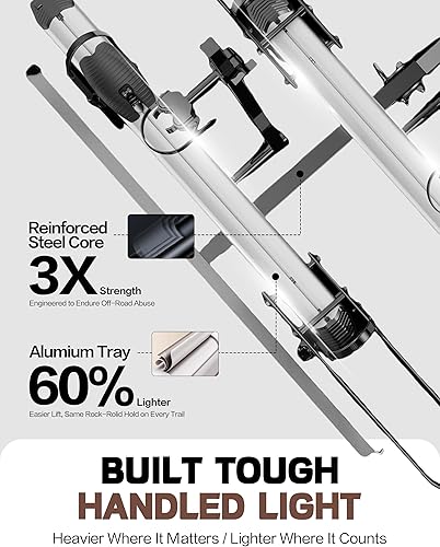 Miniatura 8 de Young Hitch Mount - Portabicicletas con rampa, capacidad de 200 libras para 2 bicicletas eléctricas, neumáticos gruesos y estándar, se adapta a