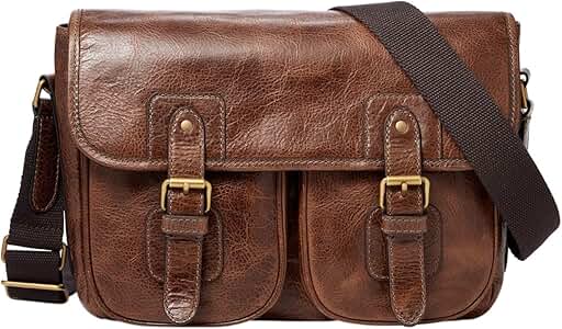 Fossil Tasche für Männer Greenville, Ökoleder/Ökoleder 