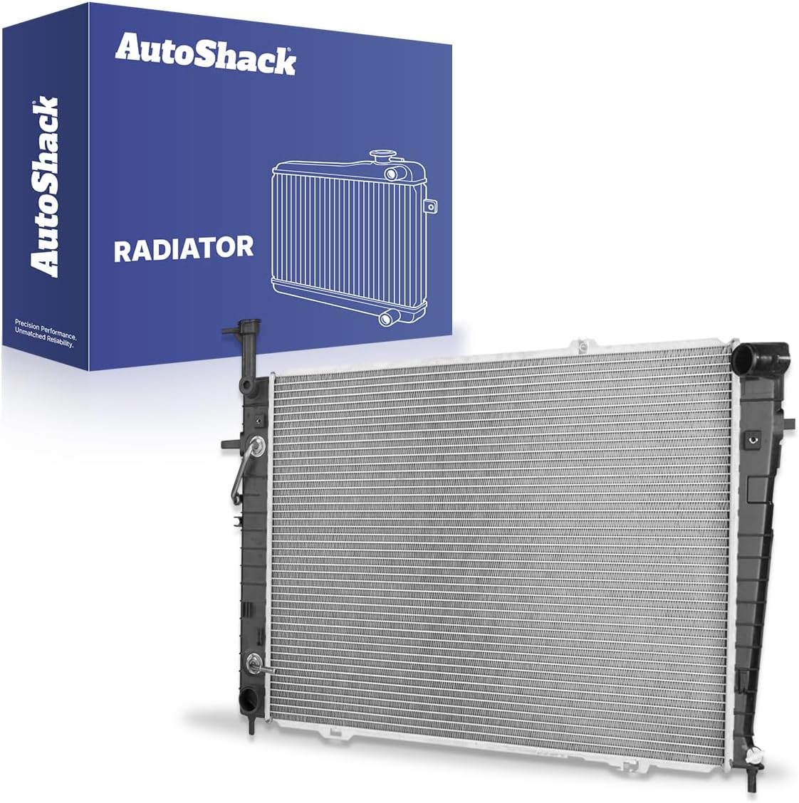 AutoShack Radiator Replacement for 2005-2010 Kia Sportage 2005 Hyundai Tucson 1-PC