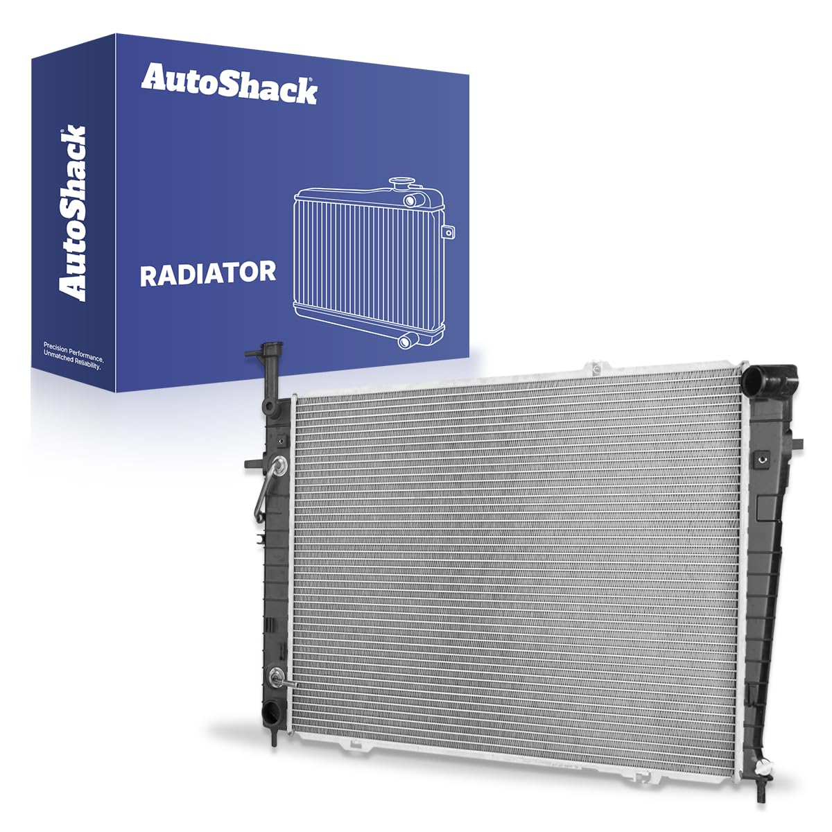 AutoShack Radiator 18.06" (458.7 mm) Core Replacement for 2005 Hyundai Tucson 2005-2010 Kia Sportage 1-PC