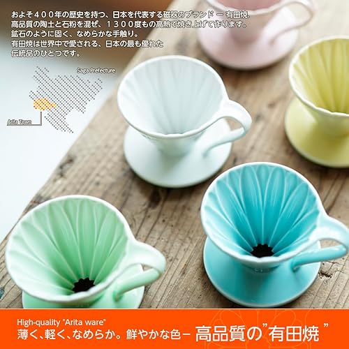 Vista 4 de Sanyo Sangyo CAFEC CFD-4BL - Gotero de flores, taza 4, azul