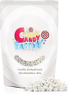 Sponsored Ad - Sarah's Candy Factory Vanilla Mini Dehydrated Marshmallow Bits in Resealable Bag, 1lb