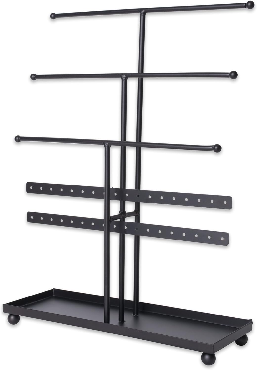 DII Accessory Organization Collection Jewelry Stand, 3 Tier Tower, Dark Bronze