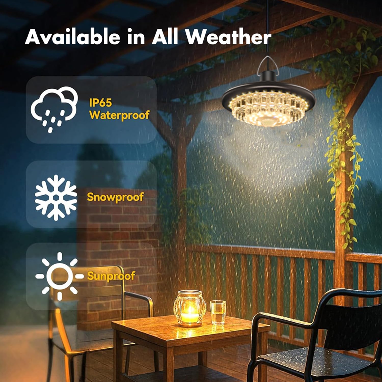 ABZXT Luce solare esterna con sensore di movimento automatico dal tramonto all'alba IP65 impermeabile 3 modalità di lavoro per patio, fienile, giardino, vialetto, cortile, prato, balcone, pollaio