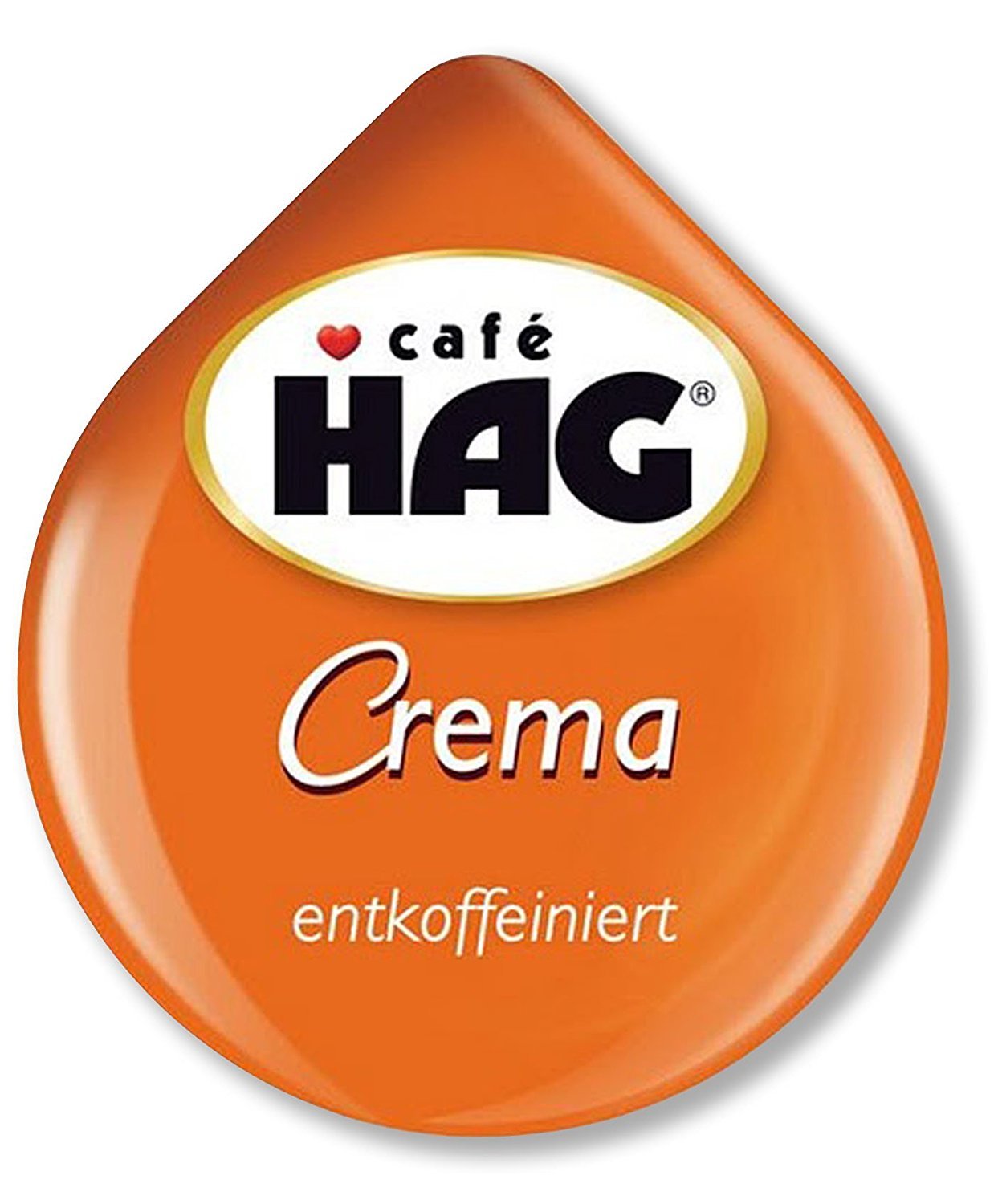 Tassimo Cafe Hag Crema Decaffeinated (Pack Of 6)