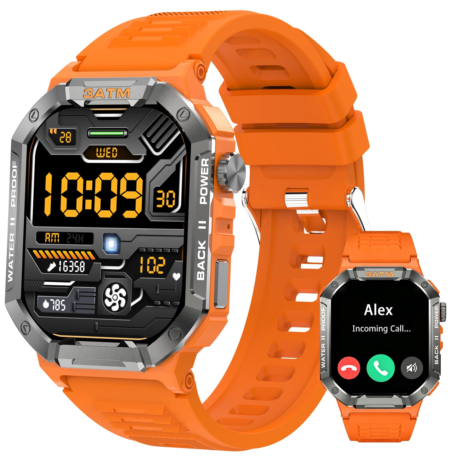 Photo 1 of ZiCOWAY Men's Military Smart Watch