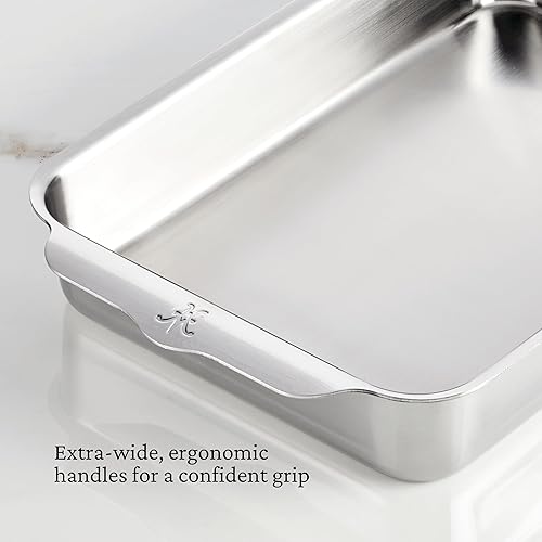 Miniatura 3 de Hestan - Colección OvenBond - Sartén cuadrada de acero inoxidable, 13 pulgadas