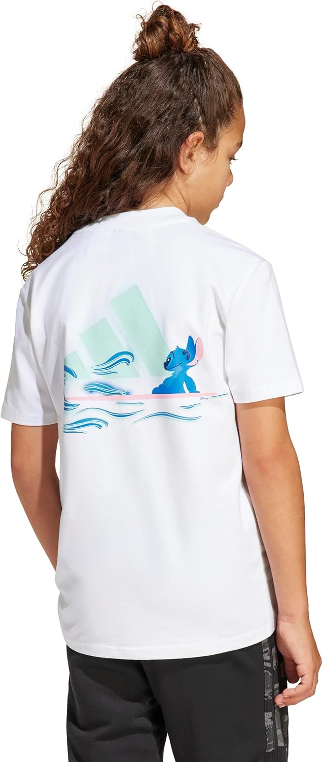 adidas Boys' Disney Lilo and Stitch Graphic T-Shirt - Image 2