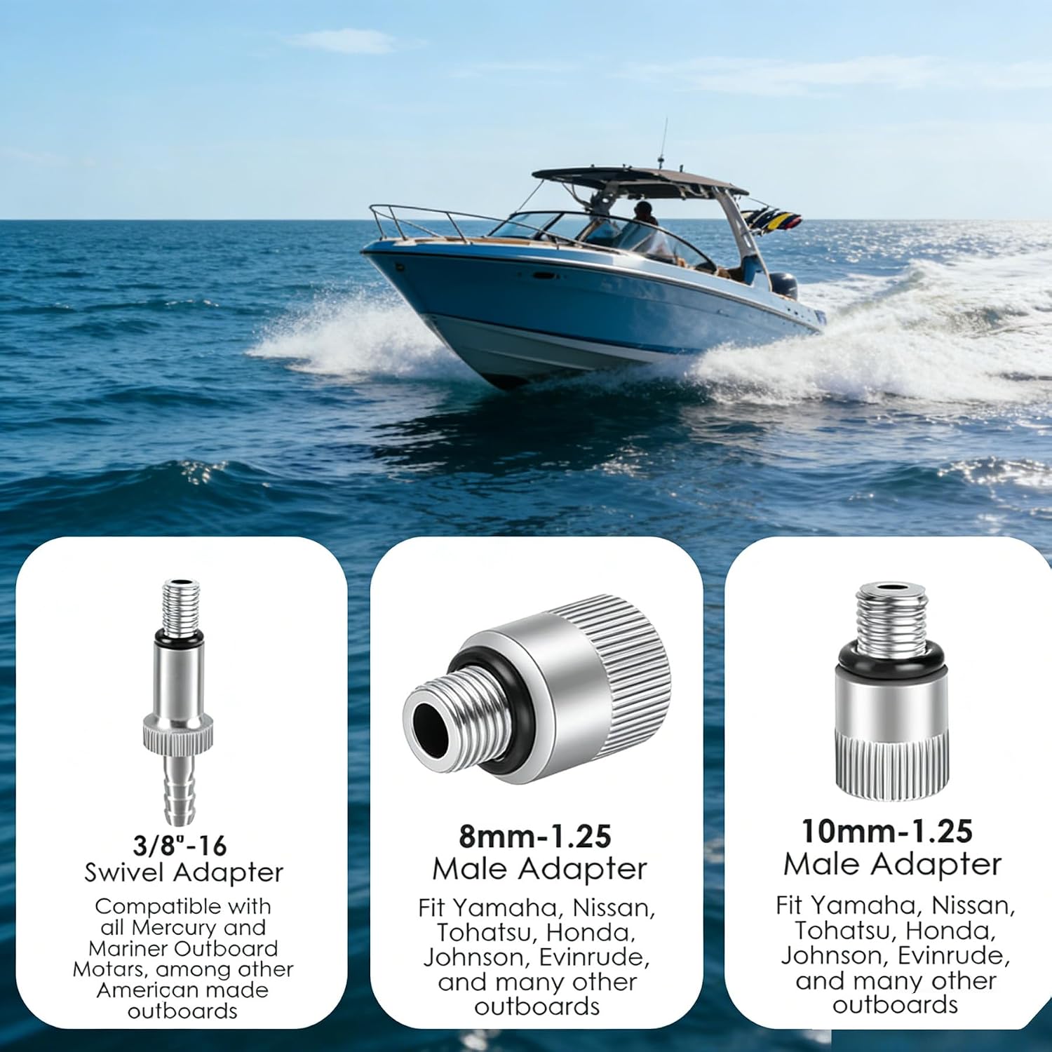 Marine Lower Unit Gear Oil Pump – Compatible with Standard Quart Bottles for Outboard Motors & MerCruiser Sterndrives