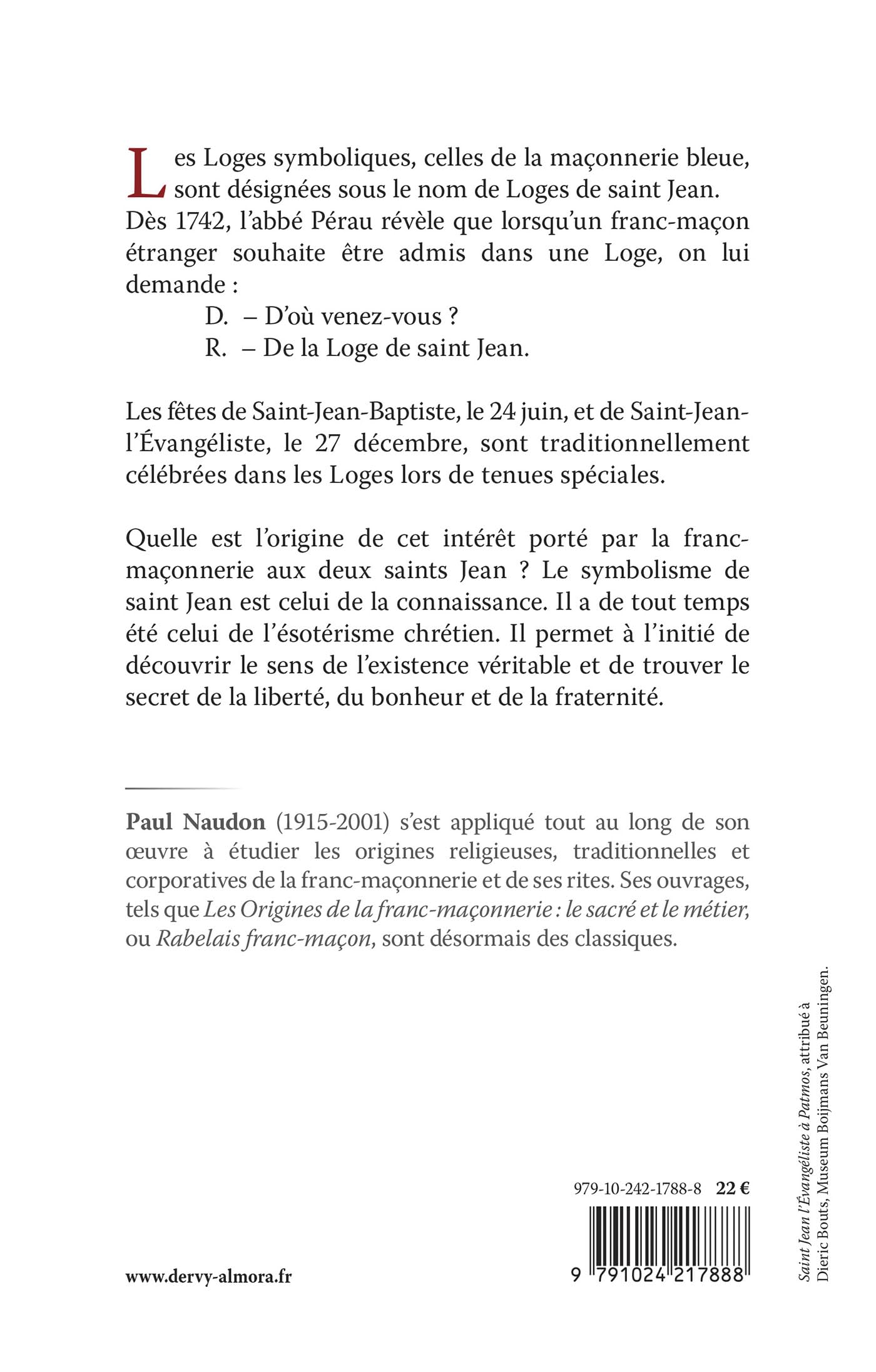 Les Loges de saint Jean et la philosophie ésotérique de la connaissance