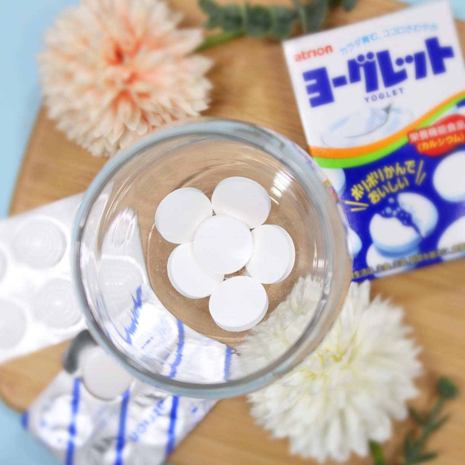 Japanese Ramune Candy – Yoglet Yogurt Tablets 5 Pack (18 Tablets Each) – Creamy & Refreshing Yogurt Flavor – Classic Japanese Candy – Made in Japan