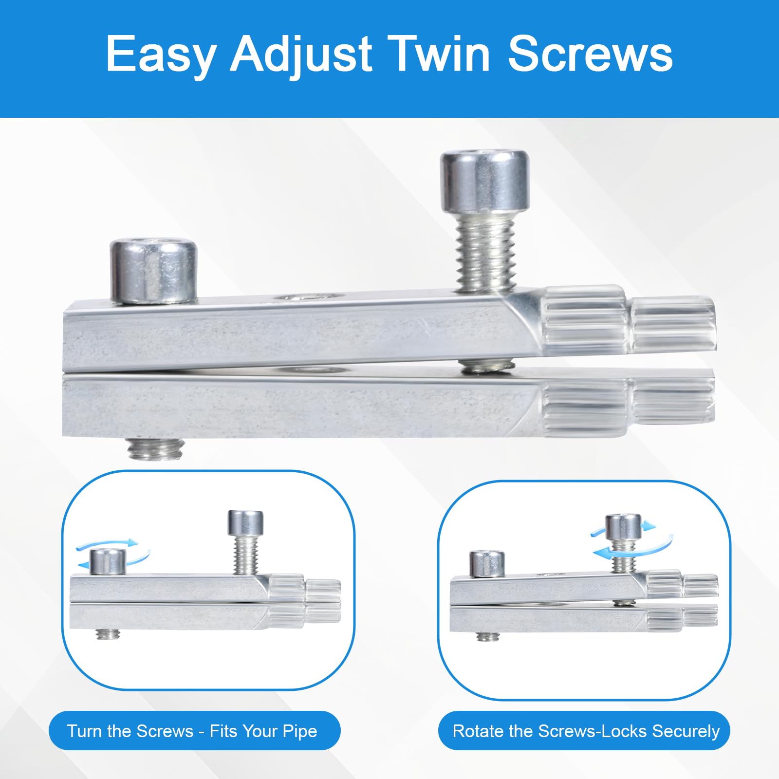 FJSENR Premium Stripped Screw Extractor Set - Ideal for Damaged Screws & Broken Water Pipes, Easy-Out Bolt Removal Kit 1