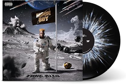 Moon Boy - Space & Stars Splatter Vinyl por Yung Bleu, capa do álbum