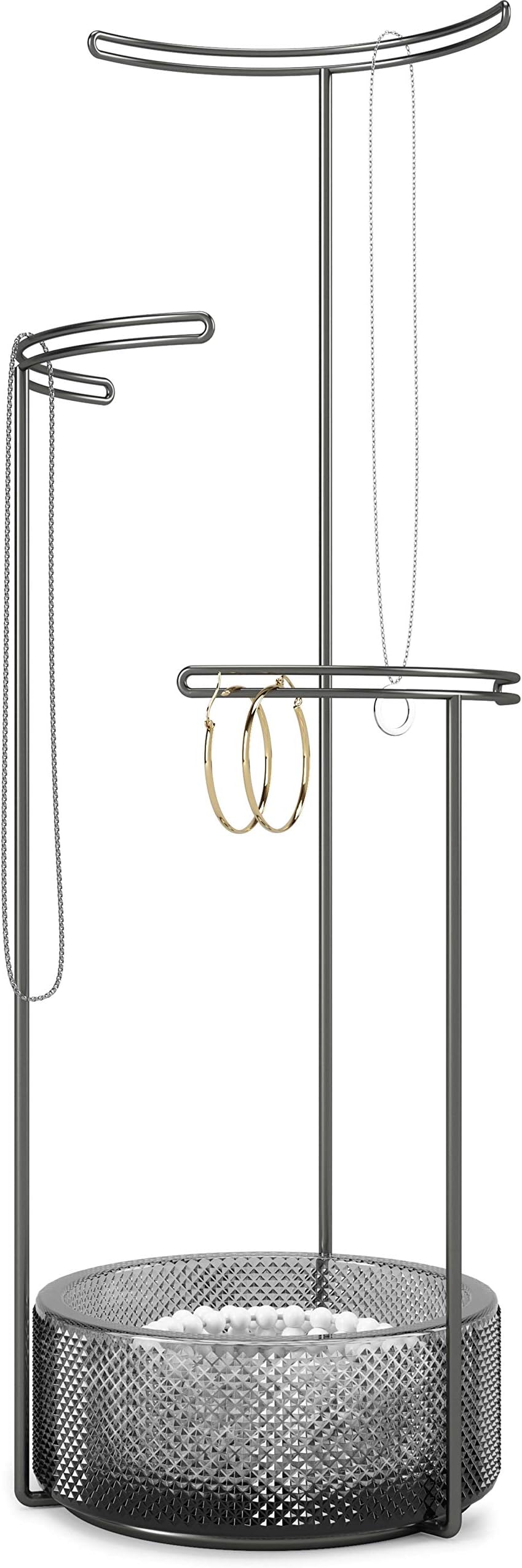 Amazon｜umbra ジュエリー収納 アクセサリー収納 ジュエリー ツリー スタンド 収納 イアリング ピアス ネックレス 時計 小物収納