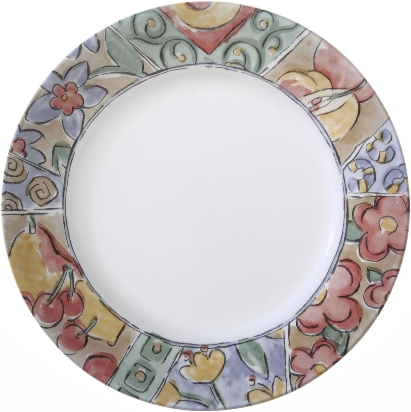 CorelleLivingware 10-3/4-inches Dinner Plate, Watercolors
