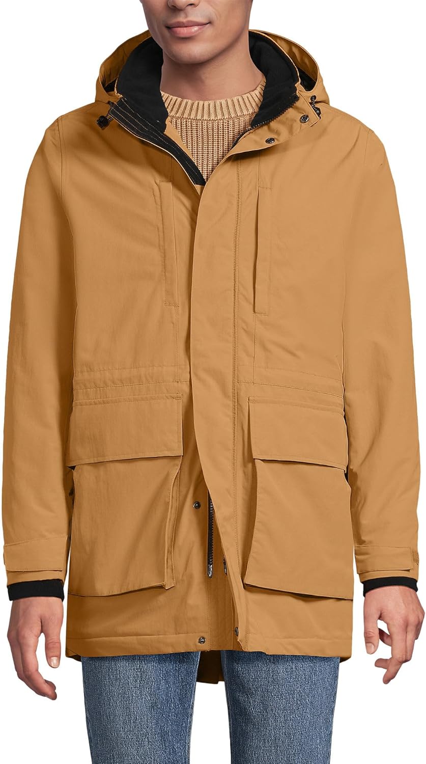 Lands' End Men's Waterproof Squall Parka