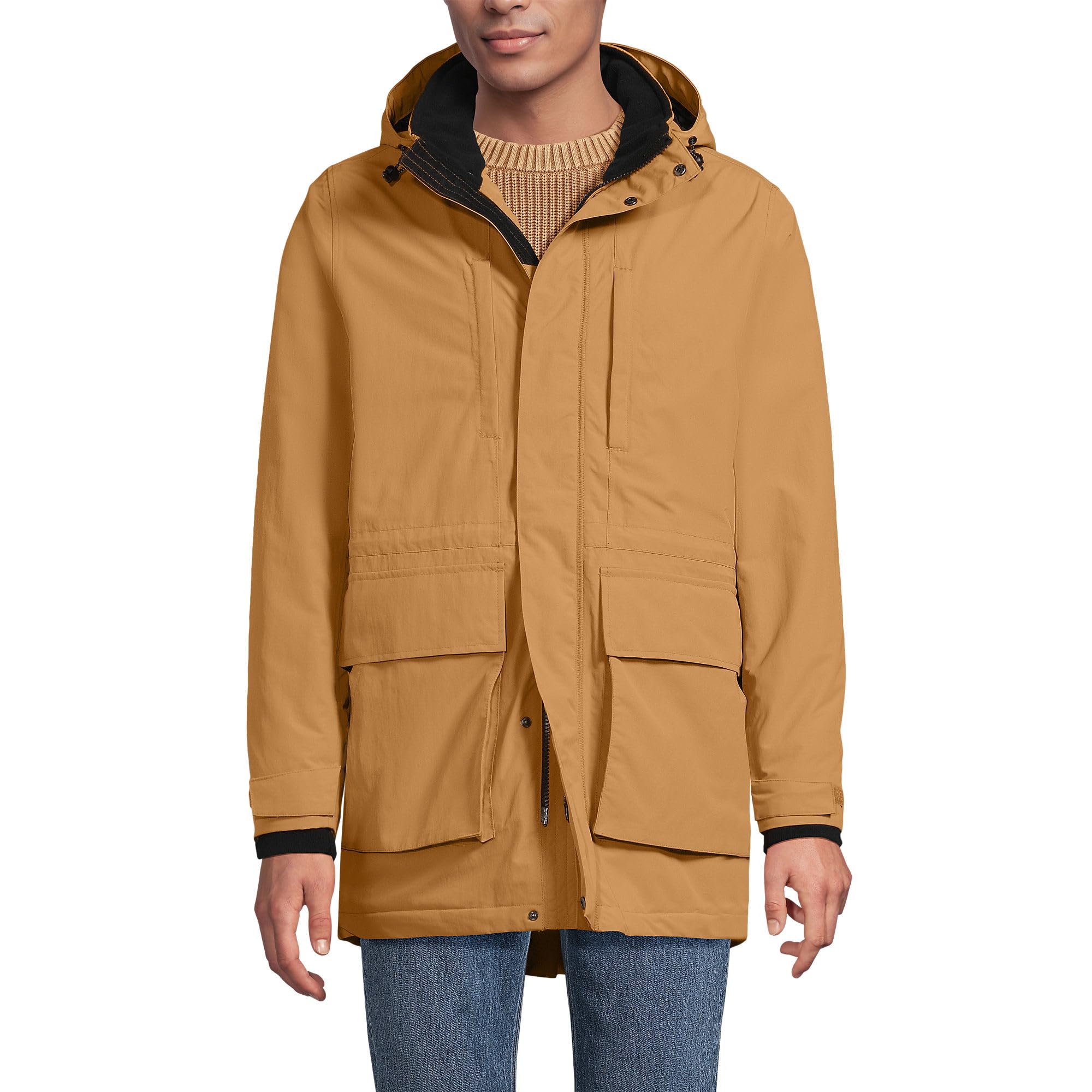 Lands' End Men's Waterproof Squall Parka