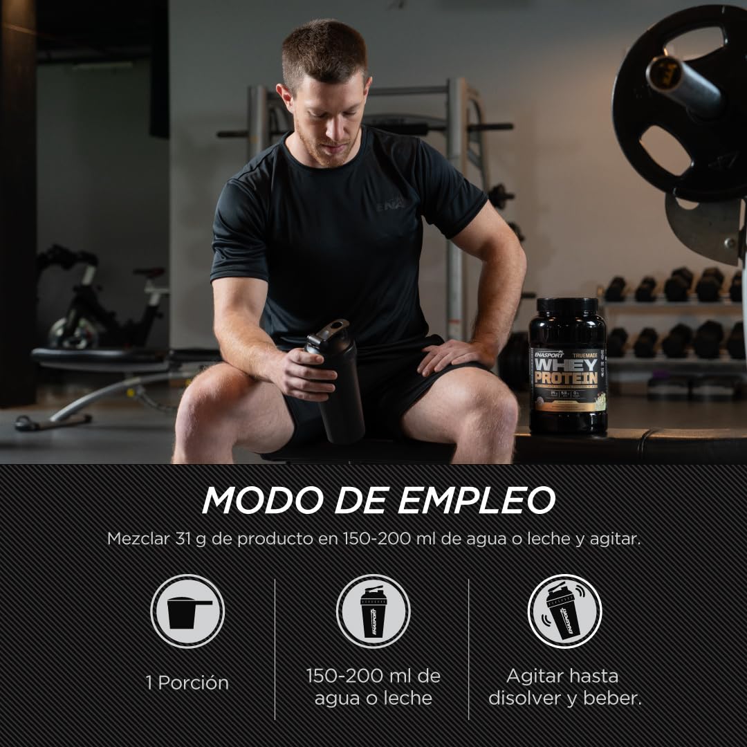 Truemade Whey Protein 2kg + Creatina Monohidrato 300g DE REGALO, Proteína de Suero de Leche, Whey Protein Isolate, Blend de Máxima Pureza, Rápida Absorción (2000, Chocolate)