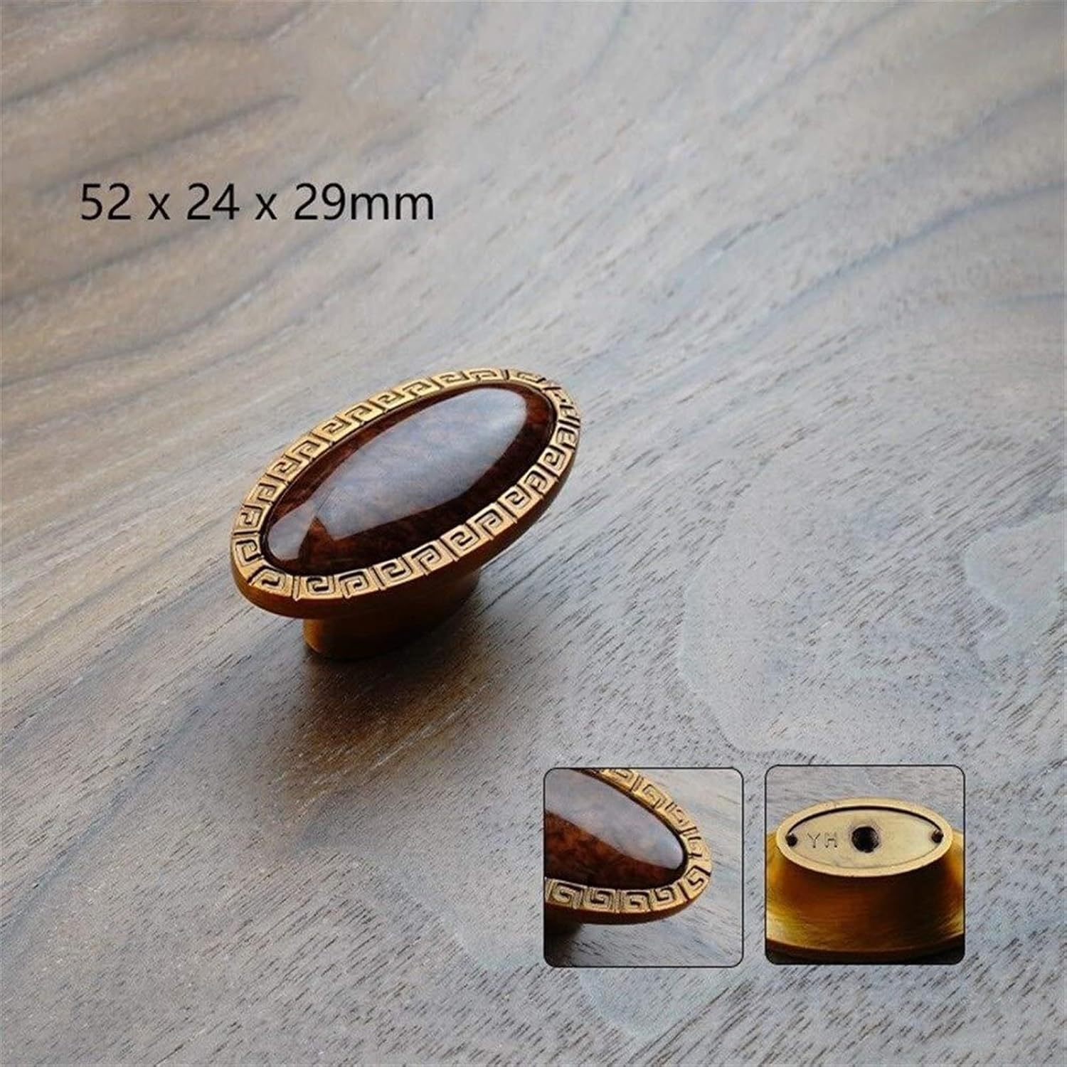 Cabinet Pulls Kitchen Drawer Retro Handles Wardrobe Cabinet Handle Furniture Bathroom Hardware Cupboard Pull(Size:Small)