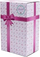 Vista 7 de Dream Collection: Juego de muñecas de bebé gemelas de 14 pulgadas, diseño gris y rosa, arcoíris y estrella, juego de 2 muñecas, unicornio