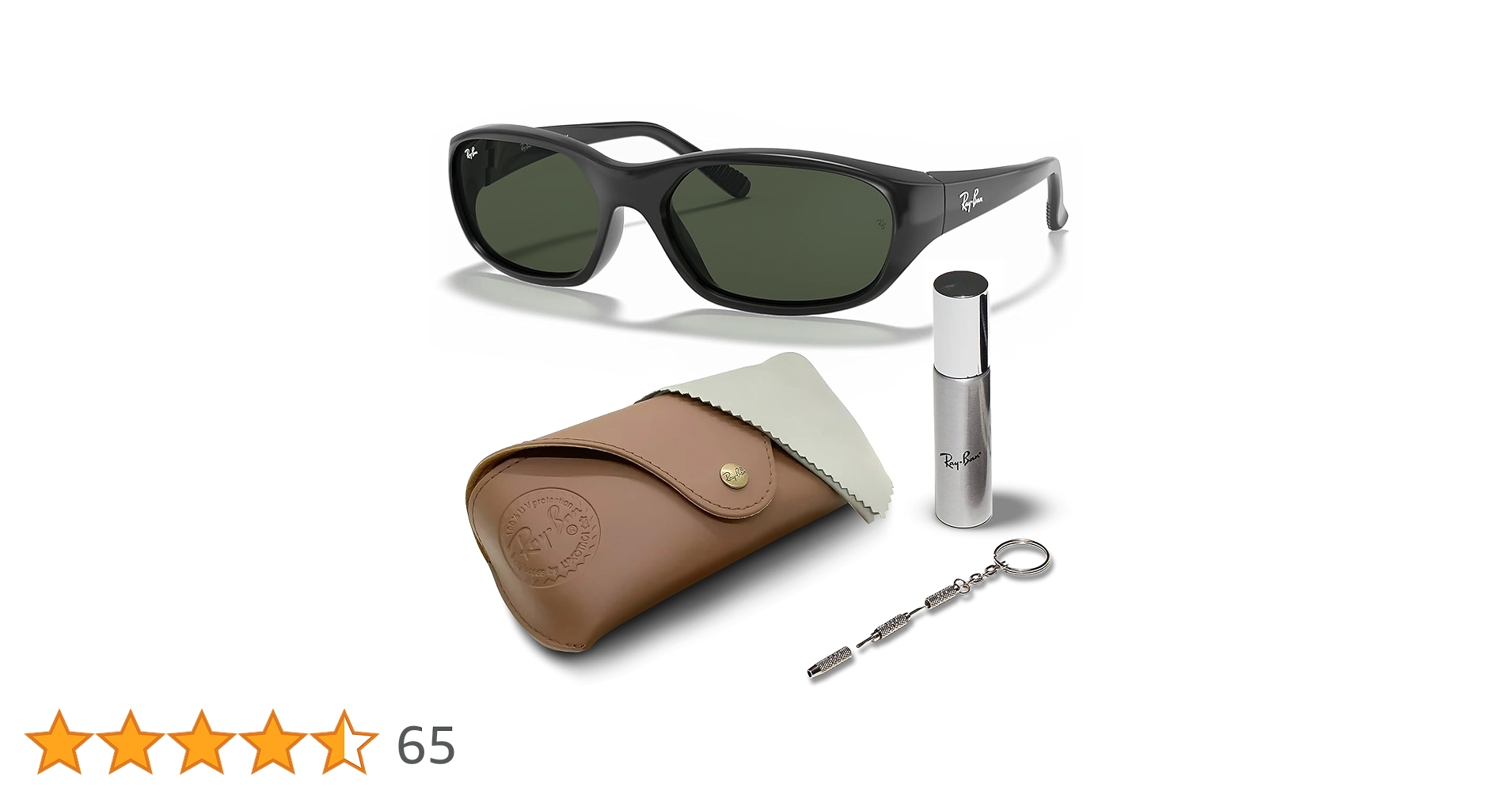 Amazon | Ray-Ban RB2016 DADDY-O II 長方形サングラス アイウェア