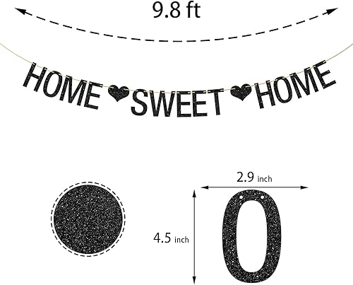 Miniatura 2 de Cartel de bienvenida para fiesta de bienvenida al hogar, cartel de accesorios para cabina de fotos para fiesta familiar, decoración de inauguración