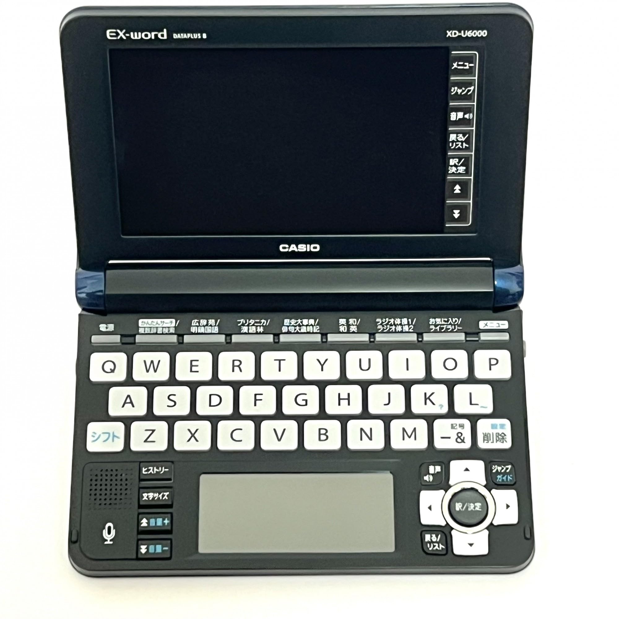 Amazon | CASIO EX-word☆XD-U6000NB電子辞書/カラータッチパネル液晶
