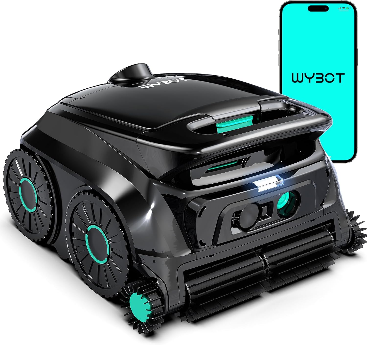 (2026 NEW) WYBOT B1 Cordless Robotic Pool Vacuum for Inground Pools