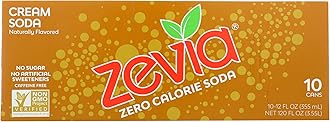 Zero Calorie Soda, Cream, 12 Fluid Ounce