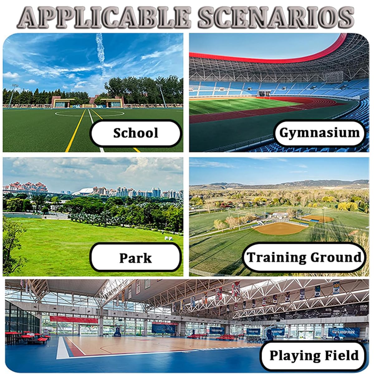 Rete da rimbalzo per tennis, jumbo tennis training 9.6 x 7ft tennis jumbo rebounder per campo da gioco cortile e allenamento indoor e outdoor, facile installazione