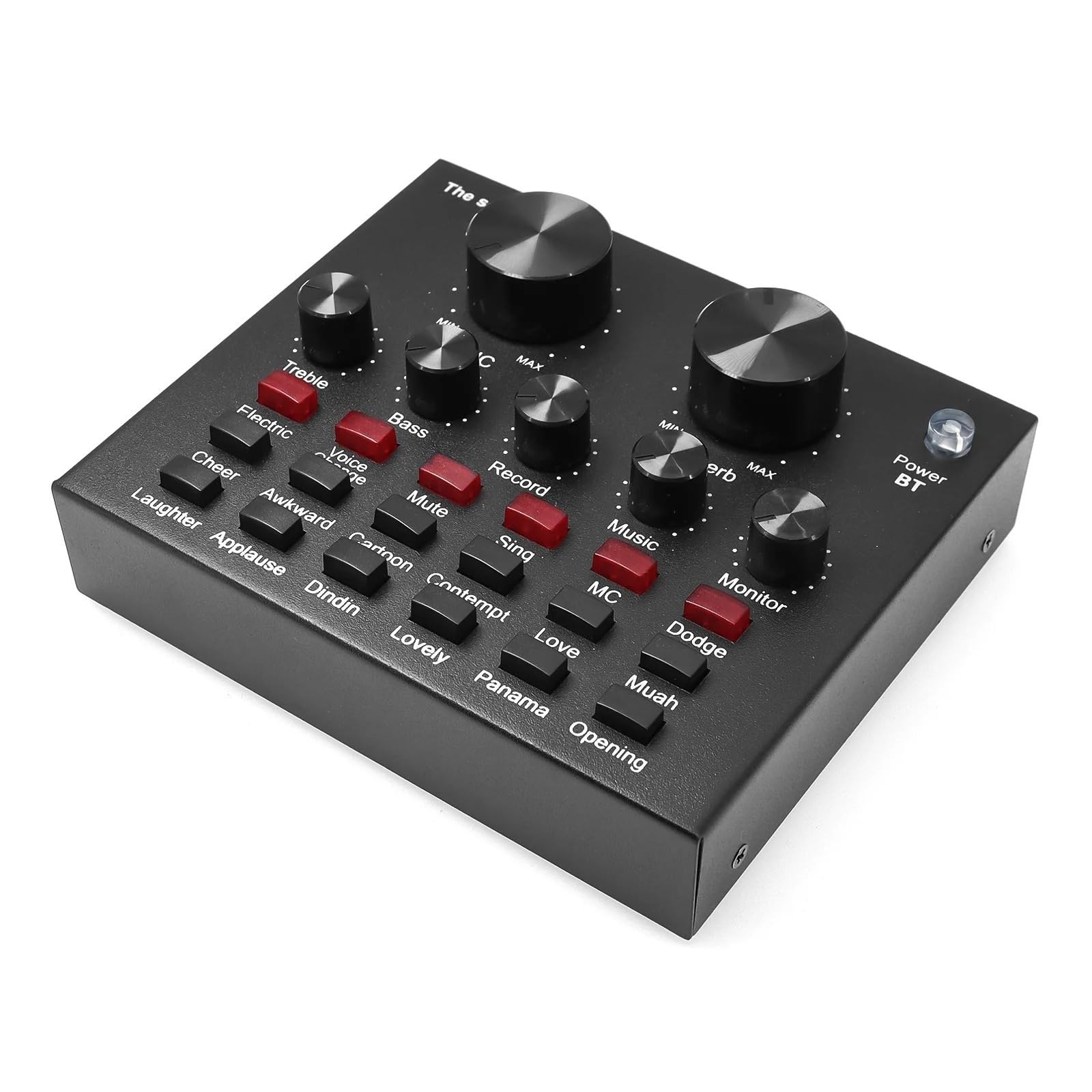 Mixer audio HD V8 Scheda esterna USB Cuffie Microfono Trasmissione live personale Webcast for telefono cellulare Computer PC Dj per DJ professionisti(V8S)