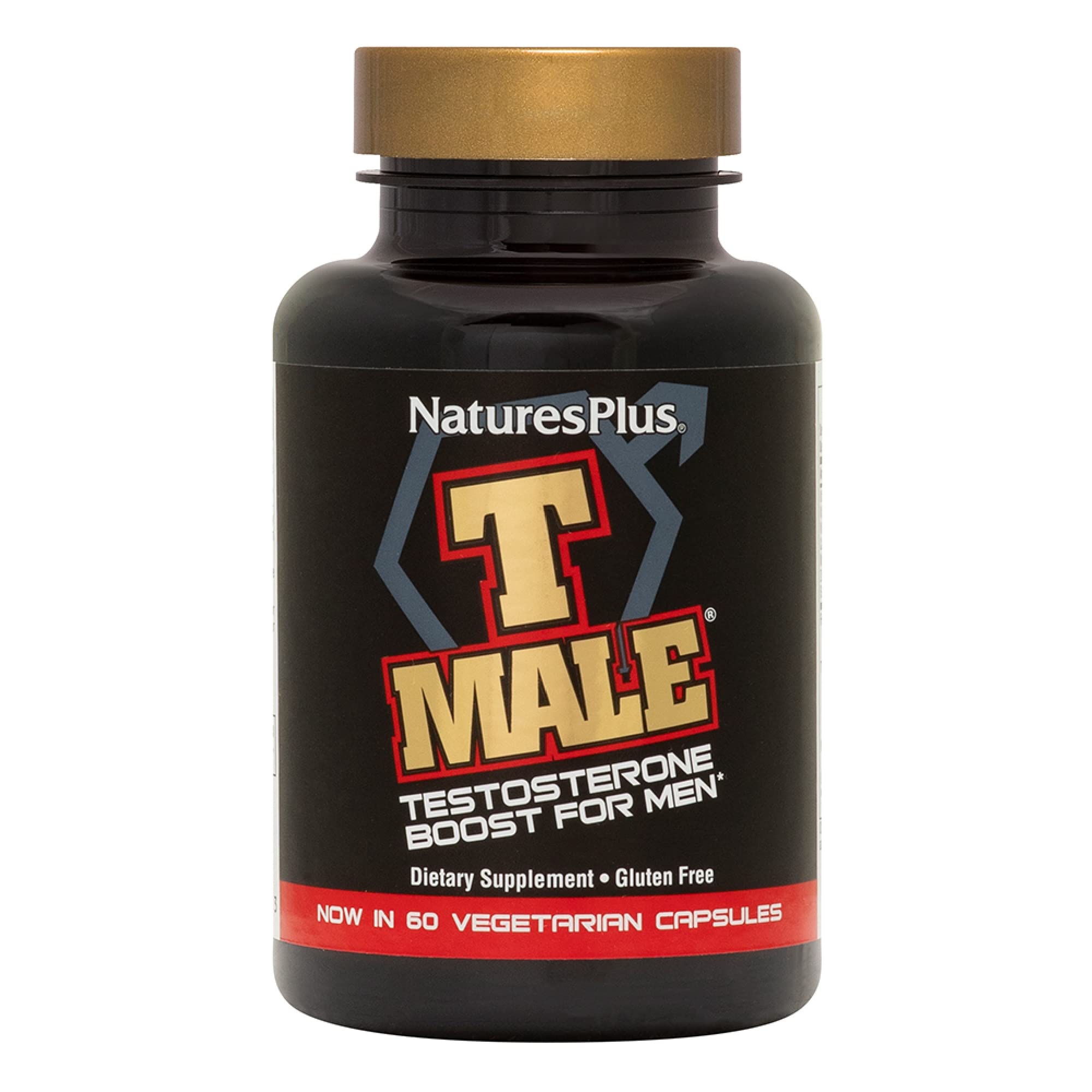 Nature's Plus Men's Testosterone Boost- 60 Vegetarian Capsules