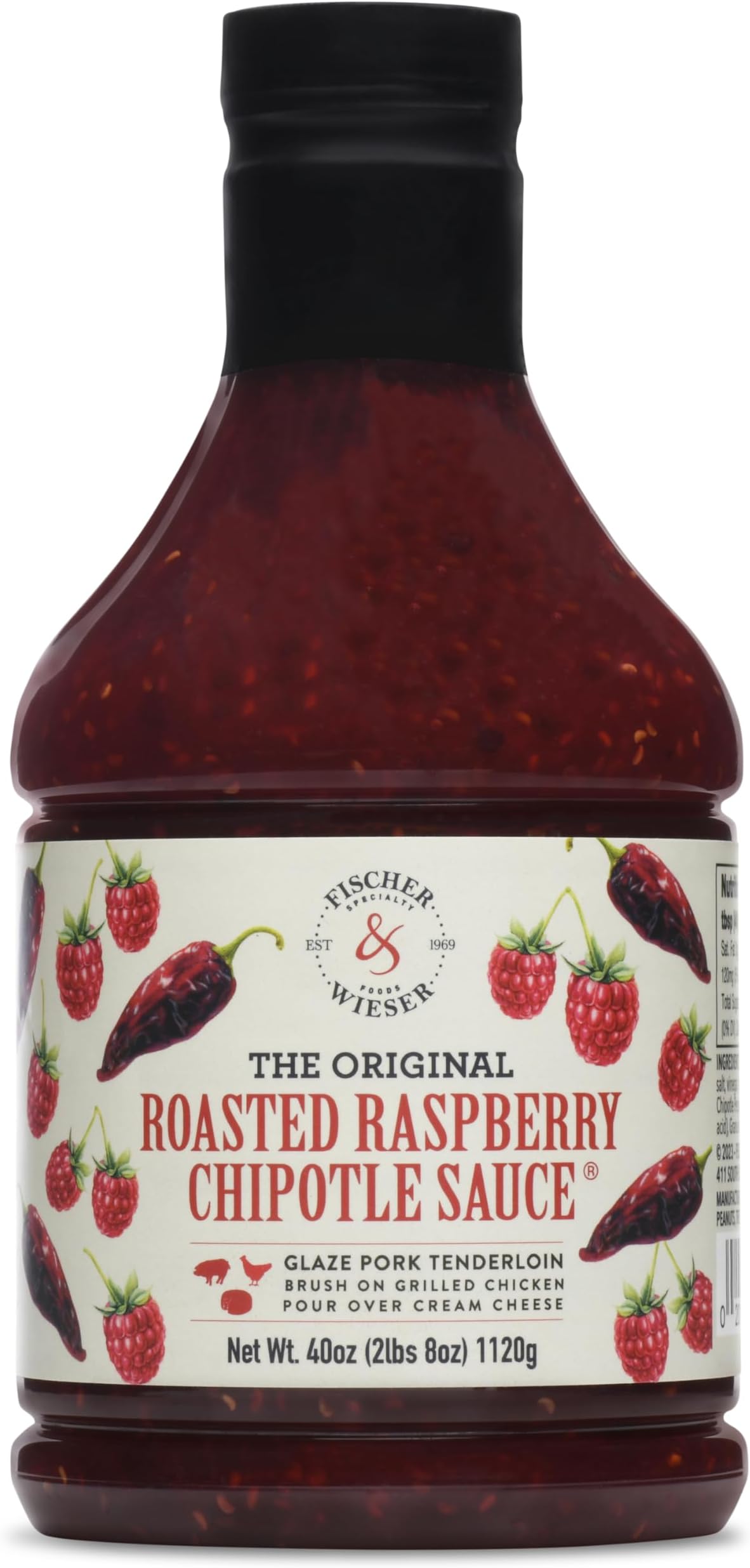 Roasted Raspberry Chipotle Sauce, 40 Oz, Pack Of 2