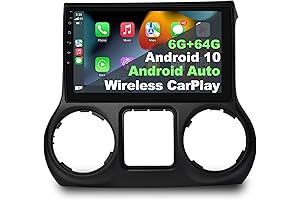 Incredible 6GB+64GB Wireless CarPlay for Jeep Wrangler