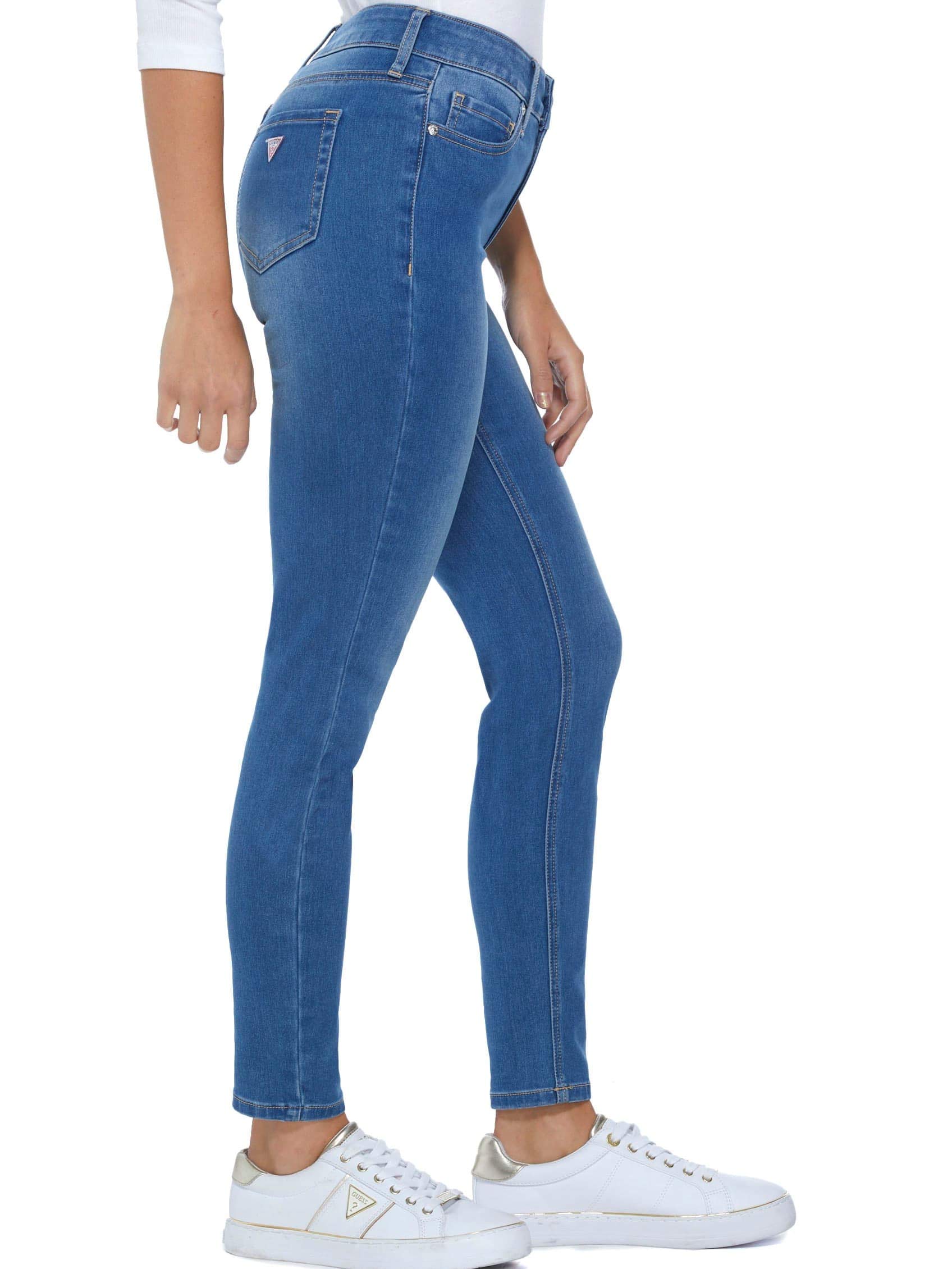 guess pink puffer coat