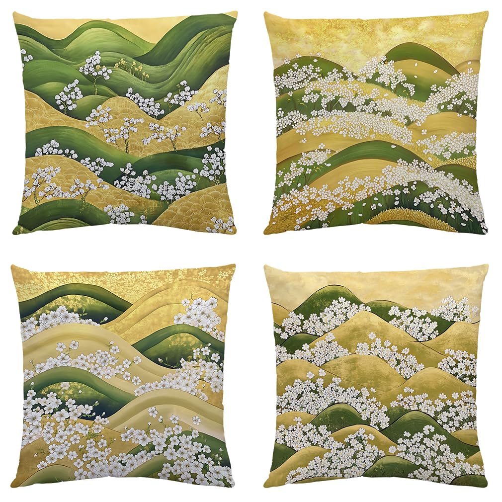 Housse coussin 60x60 fleurs rétro en peluche courte douce pour canapé de salon