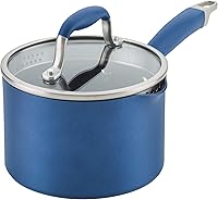 Vista 17 de Anolon Advanced Home - Utensilios de cocina antiadherentes anodizados (olla de 8.5 cuartos de galón de ancho, bronce)