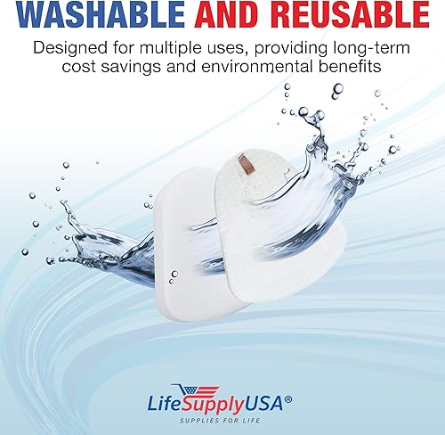 Miniatura 5 de LifeSupplyUSA Kit de repuesto de espuma al vacío y filtro de fieltro compatible con aspiradoras verticales Shark Navigator Lift-Away, parte XFF350